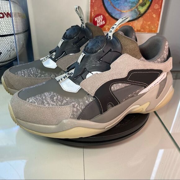 🔁 Puma x Les Benjamins Thunder Disc 'Steel Gray' - Mens 10 - Picture 4 of 12
